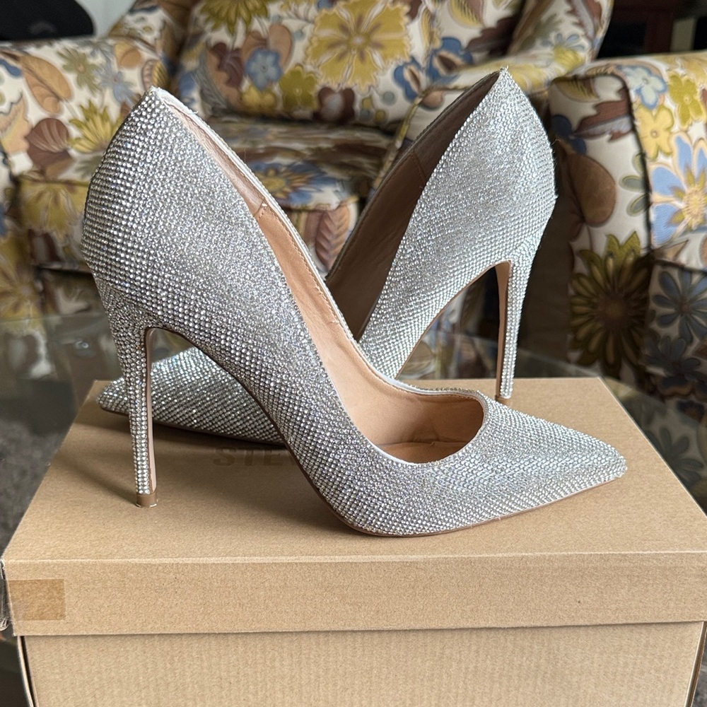 Steve Madden Daisie Crystal Heels